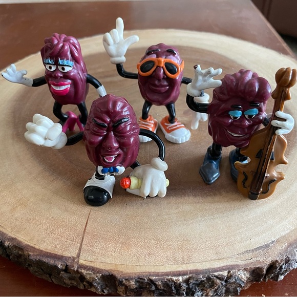 The California Raisins Toys Vintage California Raisin Figures